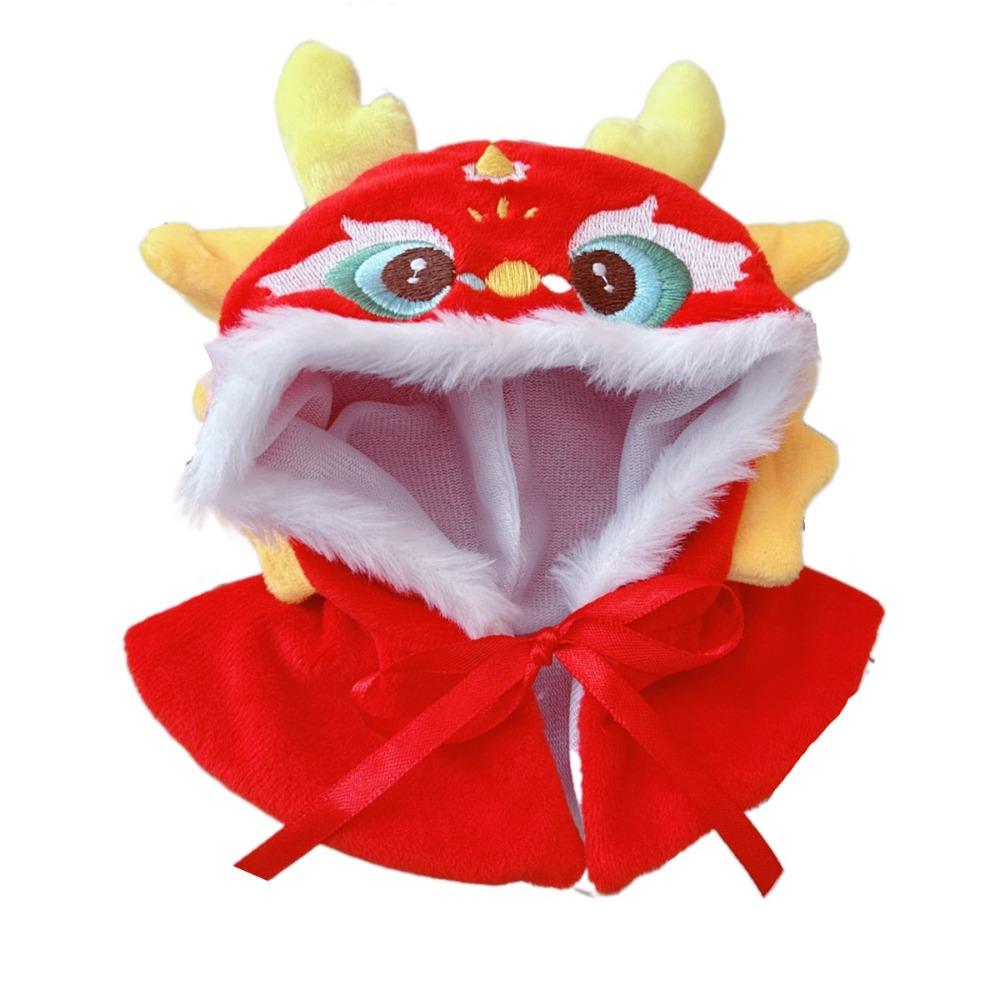 

Plush Shawl Labubu Time Clothes Replacement 17cm Plush Doll s Clothes Doll Accessory красный