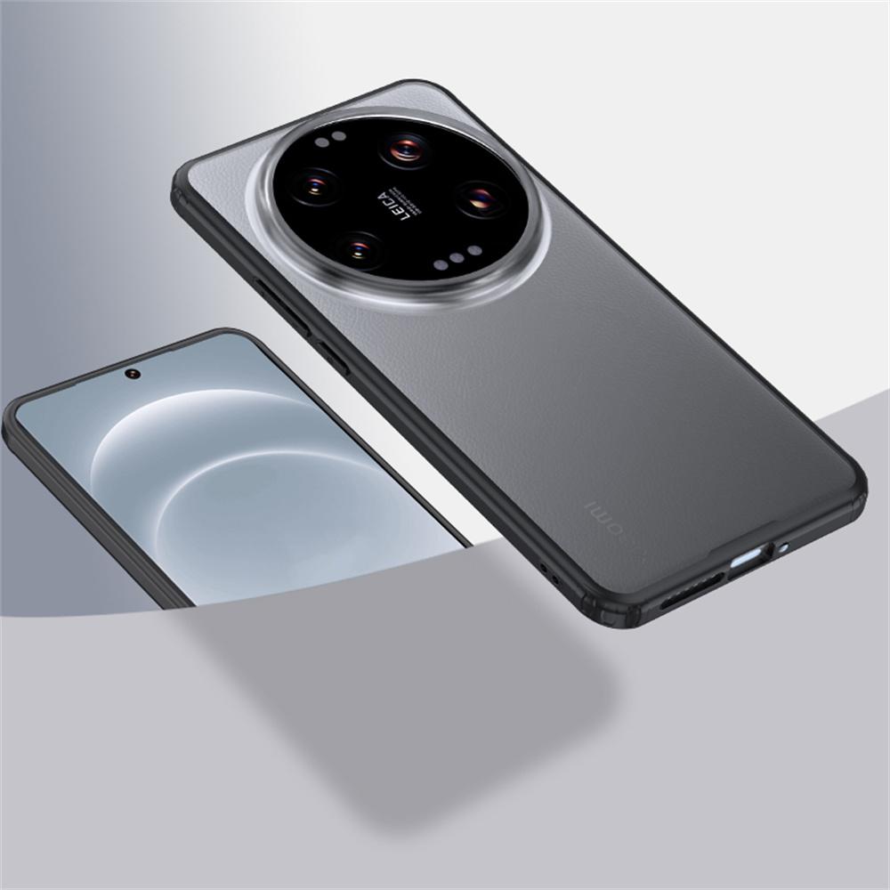

For Xiaomi 15 Ultra Case PC+TPU Phone Cover Airbag Protection Black