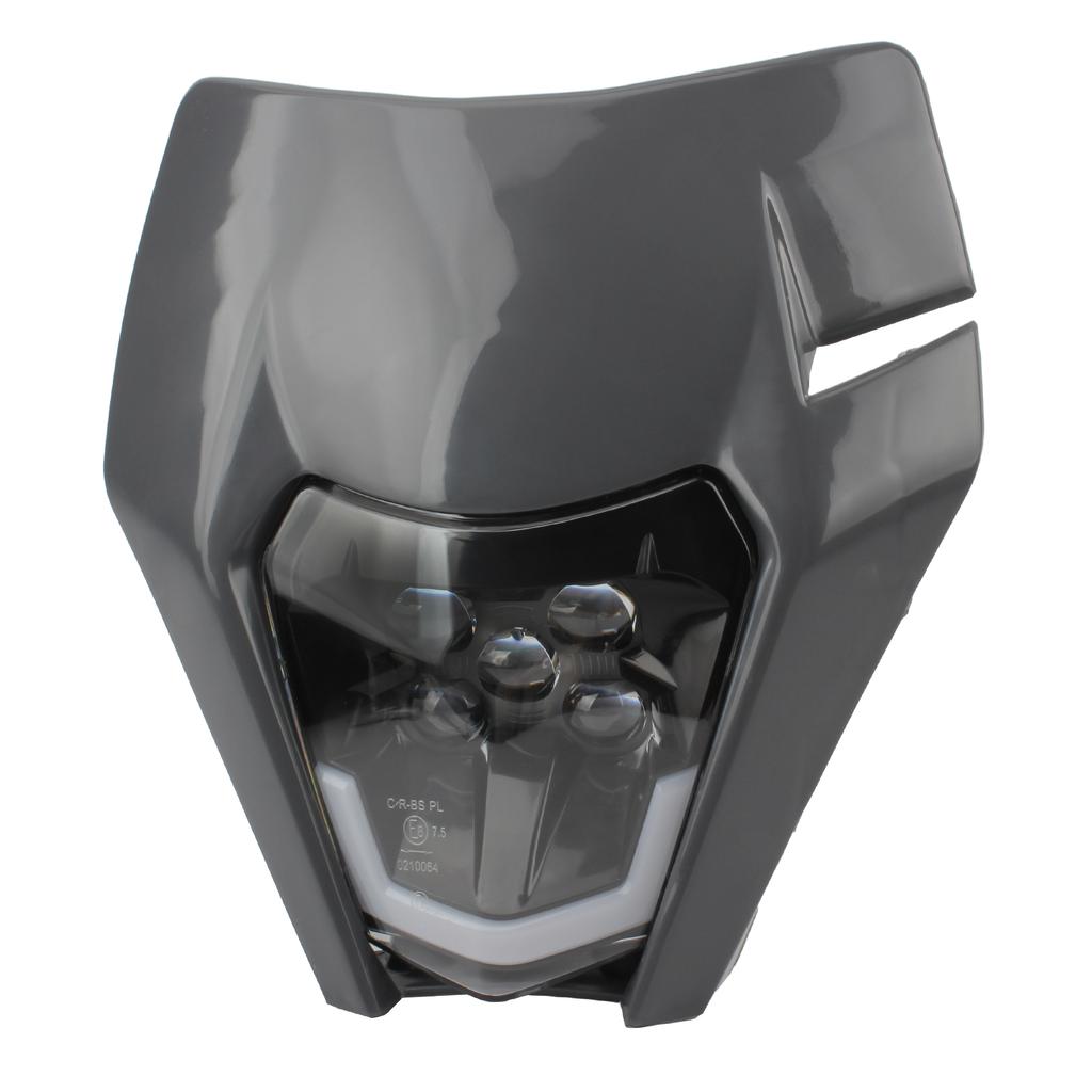 For KTM Headlight Plate Motorcycle Dirt Bike Led Headlights Enduro EXC 300 XC SX 125 250 350 450 Motocross Headlamp