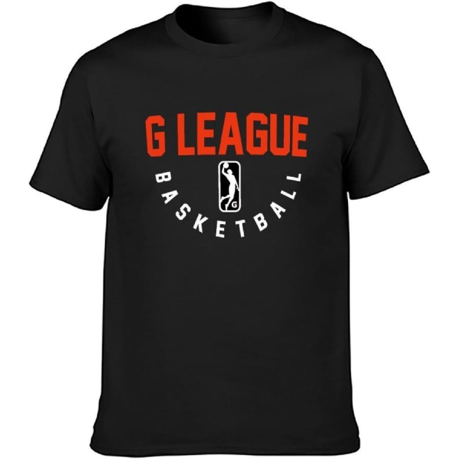 

G League Legend Performance Black Men T-Shirt Graphic Printed Top Unisex Tee T-Shirt Black XXXXXL чорний