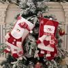 Christmas Holiday Decorations Set of 1/2  Festive Party Hanging Ornaments, High Quality Santa,Snowman Stockings,Polyester,Featherless, for Christmas,