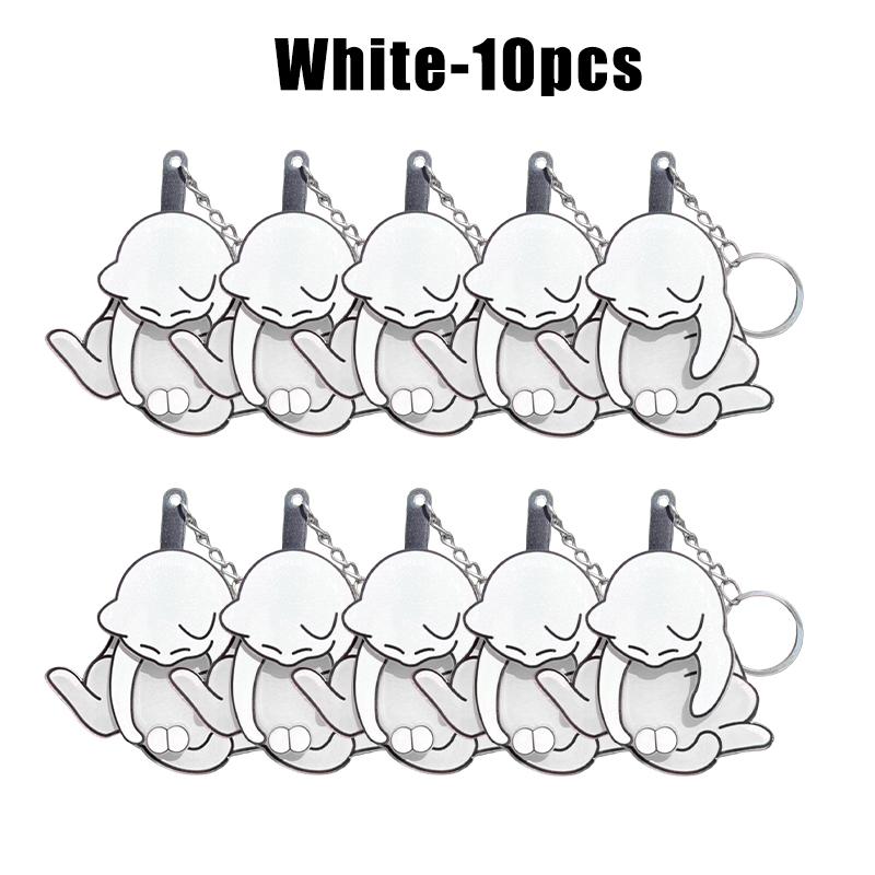 Fun Pull Tab Whimsical Cat Keychain Rotating Fidget Toy Surprise Egg Charm Mischievous Kitten Bag Accessory Creative Pet Gift