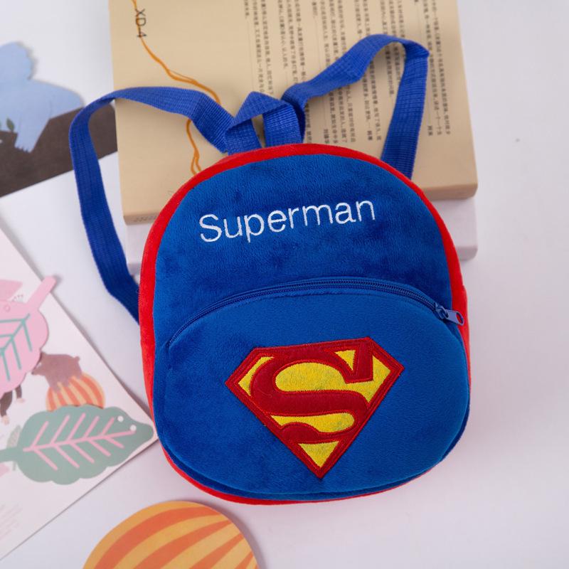 New Cross-Border Toddler Plush Backpack & Coin Purse for Ages 1-4 - Cartoon Design, Lightweight