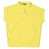 Delsol 7898 Skipper French Sleeve Golf Short Sleeve Mock Plus 3L Shirt, YEL, Women's Wear, 2025, T-Shirt, Neck, Sizes, Spring/Summer, Yellow, YELLOW,
