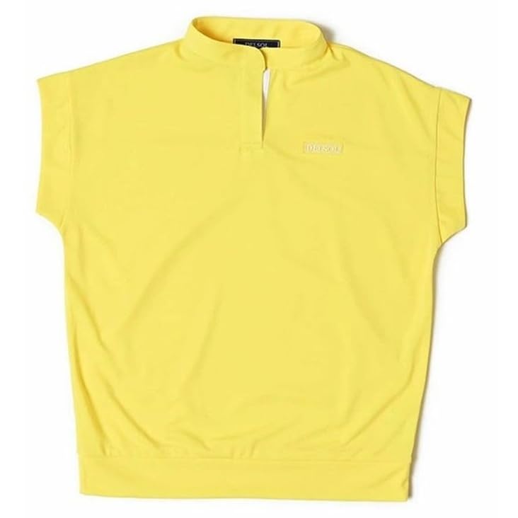 

Delsol 7898 Скиппер Футболка с коротким рукавом Французский рукав для гольфа, с воротником-стойкой, плюс 3L, YEL, Женская одежда, 2025, Футболка, Горловина, Размеры, Весна/Лето, Желтый, ЖЕЛТЫЙ,