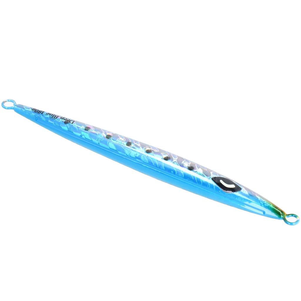 180g Metal Artificial Simulation Fishing Lure Luminous Jigging Fast Sinking Bait Tackle