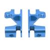 2PCS RC Caster Blocks   High Hardness Aluminum Alloy Front C Hub Carrier for   Rustler 4  1:10 RC Car
