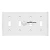 US Standard Wall Switch Plates - PC Material: One-Gang, Two-Gang, Three-Gang, Four-Gang Covers