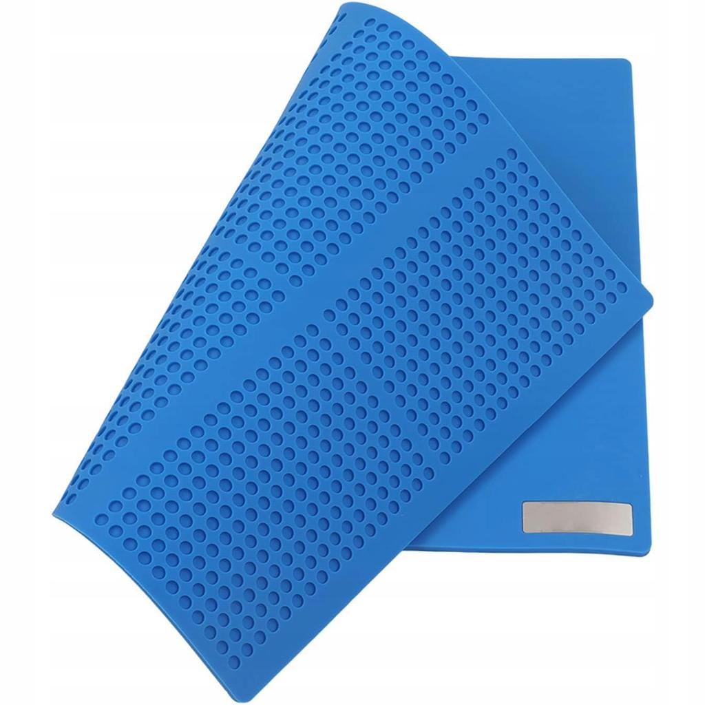 Rosfix Silikonowa Mata Lutownicza 500x350mm – Odporność na Temperatury do 500°C | Antystatyczna | Łatwa w Czyszczeniu