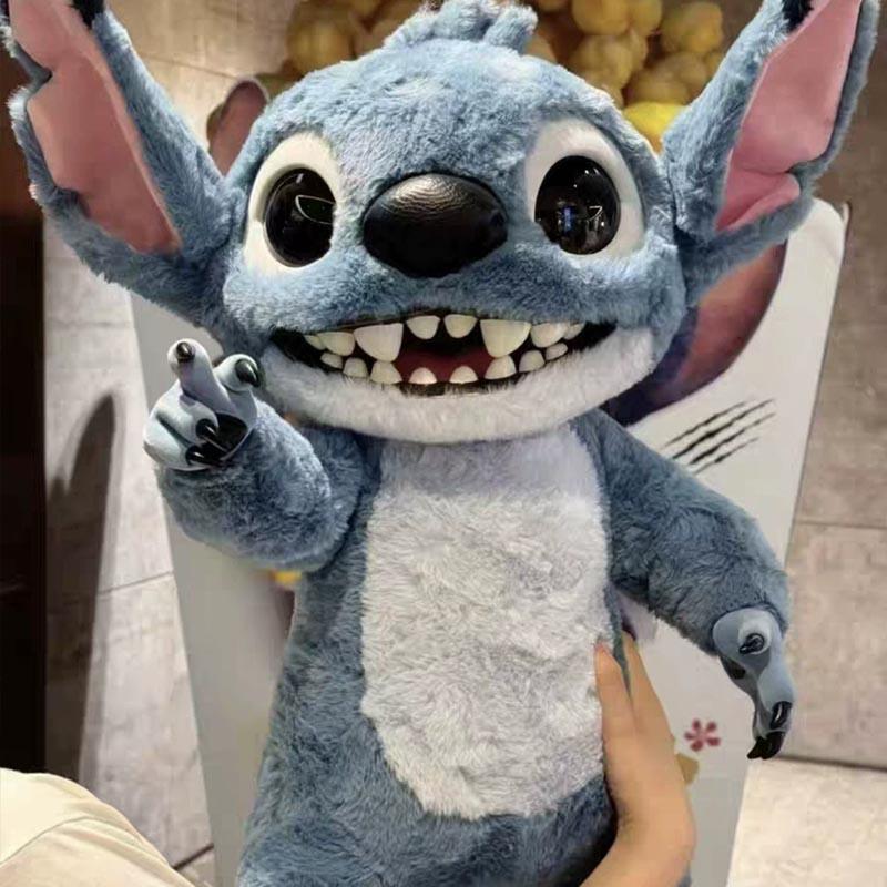 Original Disney Stitch Joint Plush Toy Movie Figure Dolls Anime Peluche Collecatable Peripheral Soft Stuffed Birthday Kid Gifts