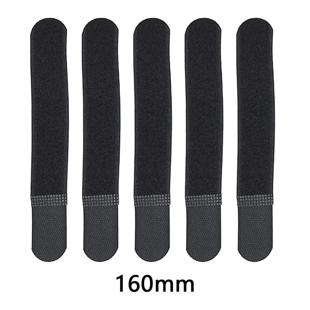 5 ks 120/160mm Nylonové popruhy Suchý zip Fixační šňůra Stahovací pásky Přezka Popruhovina Popruhy se suchým zipem Popruhovina Organizér