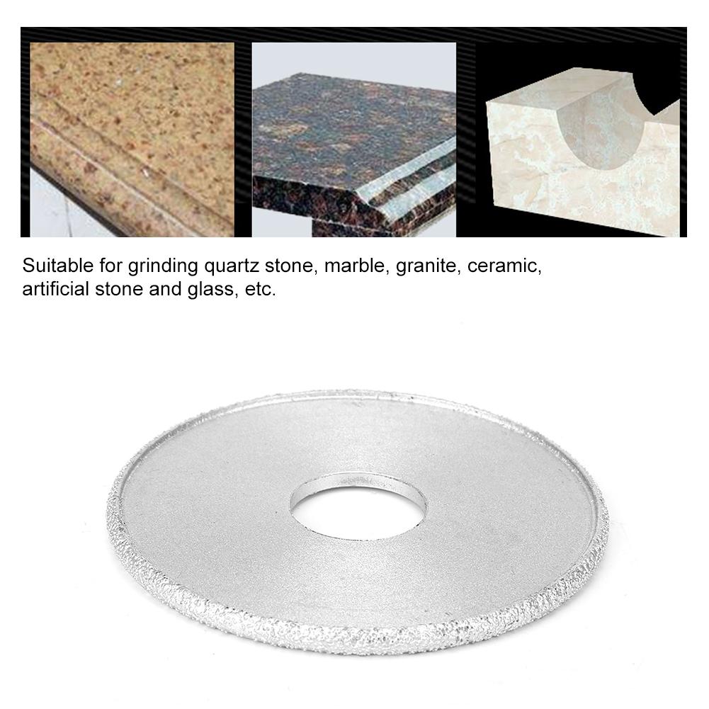 7.3cm Brazed Diamond Grinding Wheel Rome Abrasive Wheel for Stone Ceramic Glass0.5cm