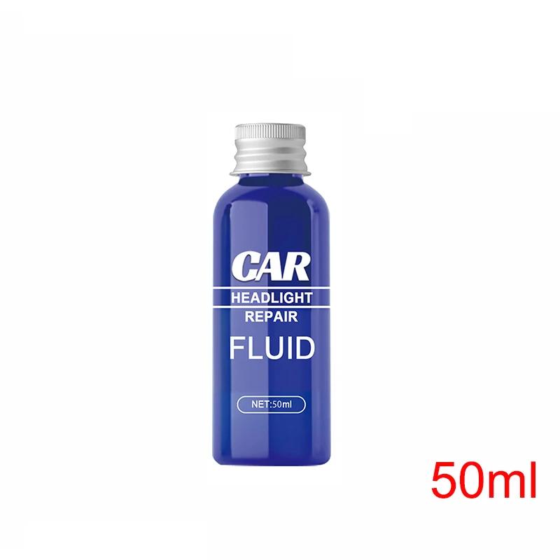 Car Headlight Restoration Liquid Removing Oxidation Dirt Scratch Headlamps Repair Polish Kit Auto Light Protective Coating Tool