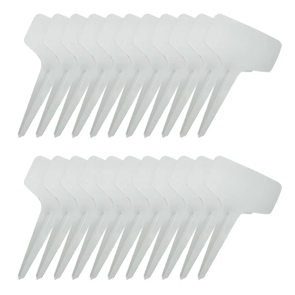 

Replacement Garden Labels Sorting Sign Tag Plastic Set 100PCS 6x10cm UV Resistant Accessories Waterproof White China Mainland
