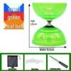 Beginner Student Diabolo Set with Three/Five-Bearing, Bell & Luminous Double-Head