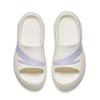 Anta Classic Trendy Basic Casual Versatile Soft Sole Comfortable Beach Non-Slip Slide Sandals Women Footwear White Purple 122538528R-1