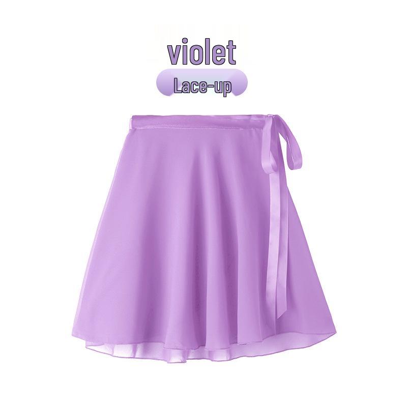 

Girls Chiffon Elastic Dance Skirt – Lightweight Practice Wear Small