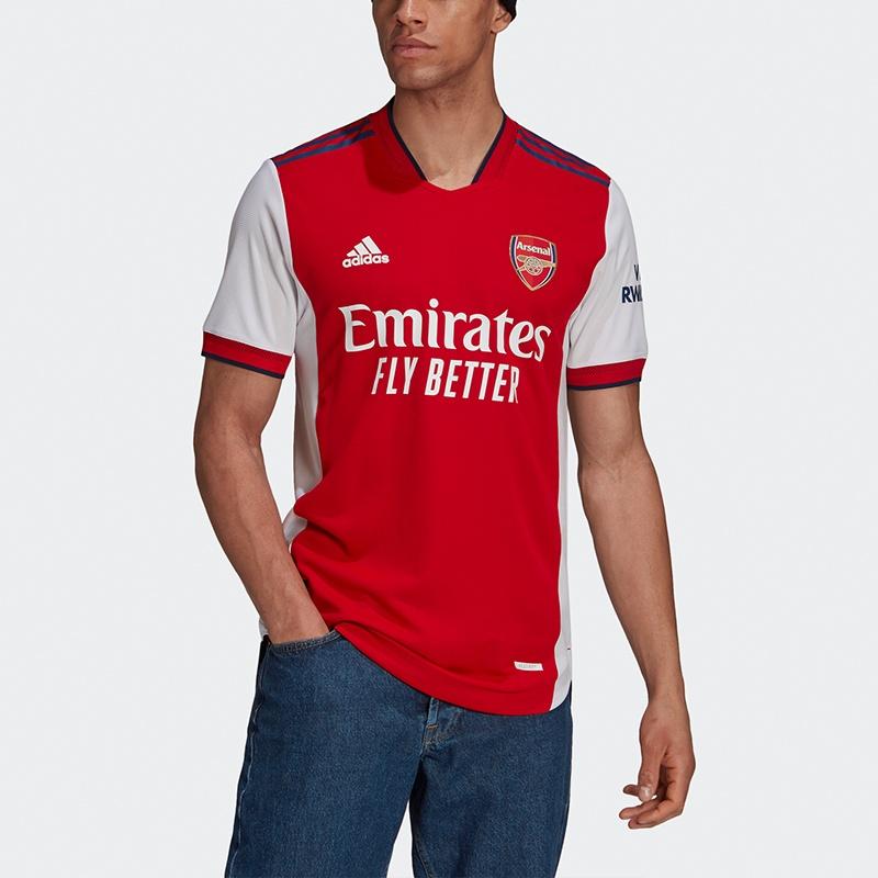 adidas Sports Soccer/Football Jersey Asia Sizing AU Player Edition 21-22 Season Arsenal Home Red Men's GM0226