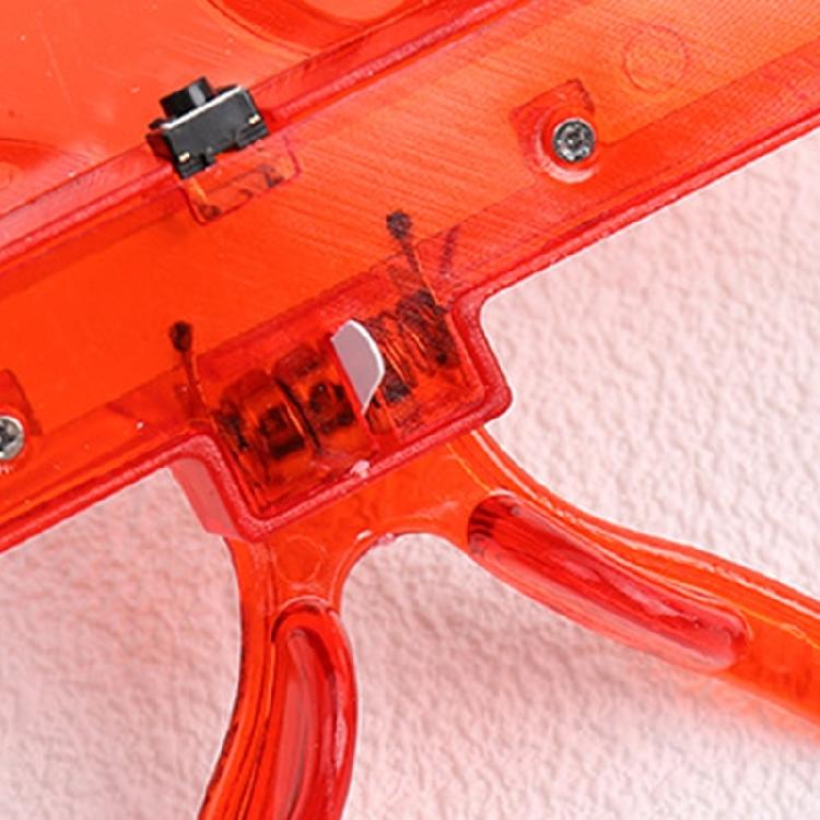 Glow In The Dark Glasses LED Powered Plastic Frame Universal fitting for Adults Kids Costume Parties