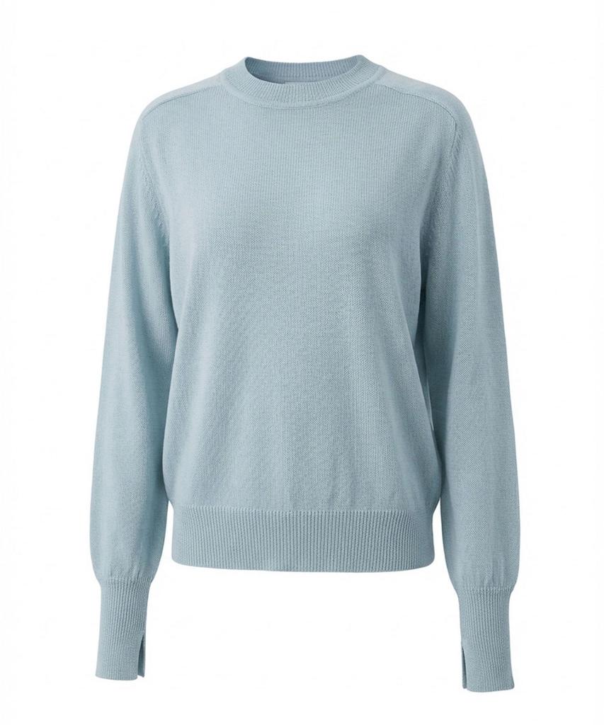 Baseukala Loose Fit Round Knit (5Colors)