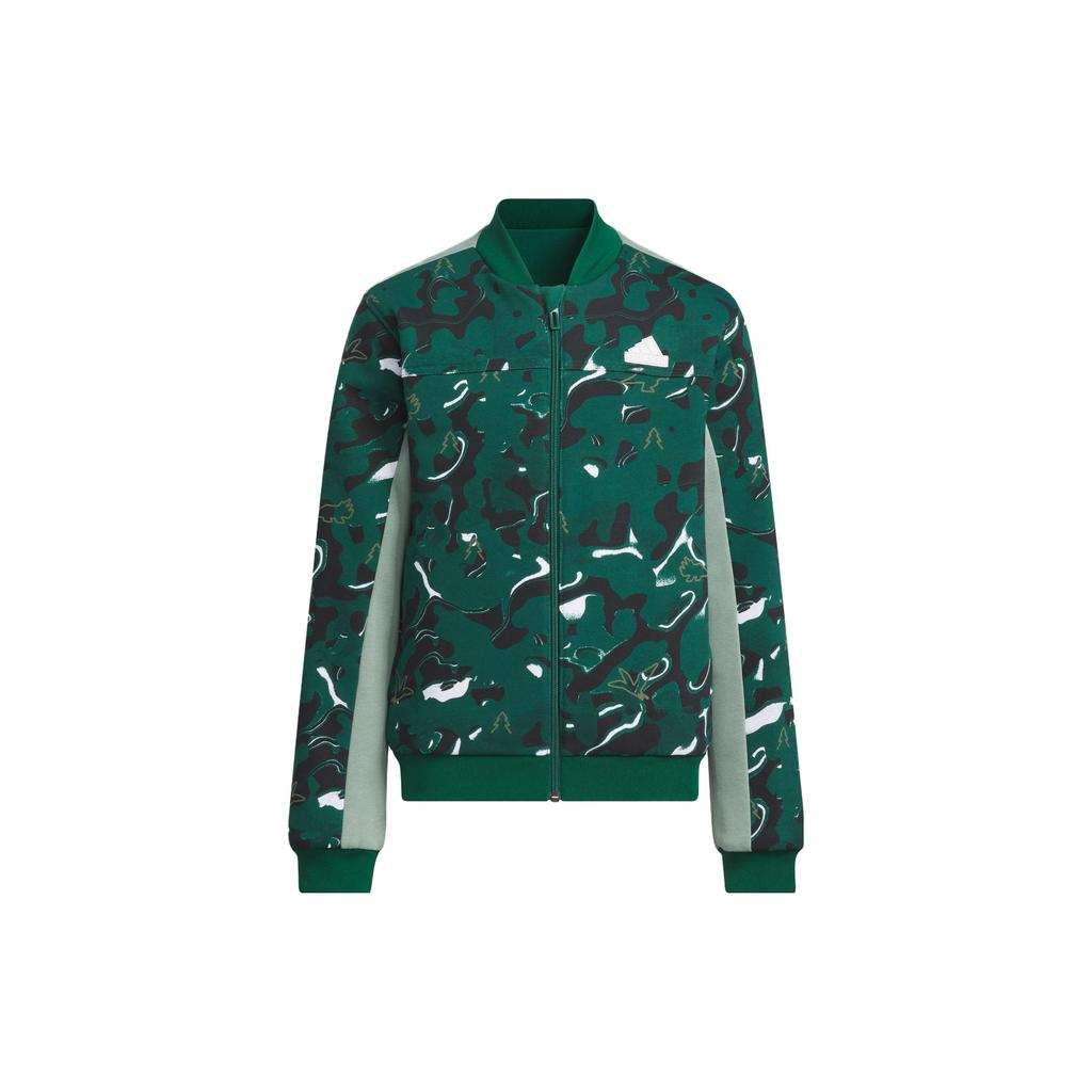 New Adidas Jacket Forest Green Teenagers IQ1311