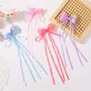 New Chinese Style Gradient Bow Tassel Hairpins Children Sweet Girls Lovely Hair Clips Women Barrettes Hairgrips Hair Accessories