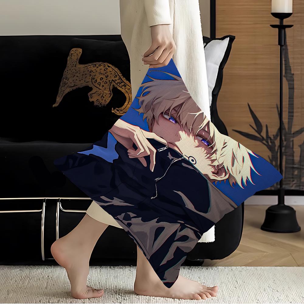 J-Jujutsu K-Kaisen Inumaki Toge Kudde Gåva Hemmakontorsdekoration Sovrum Soffa Bil Kuddöverdrag Fodral 45x45