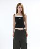 Obeukolseuwainas Layered Sleeveless Black