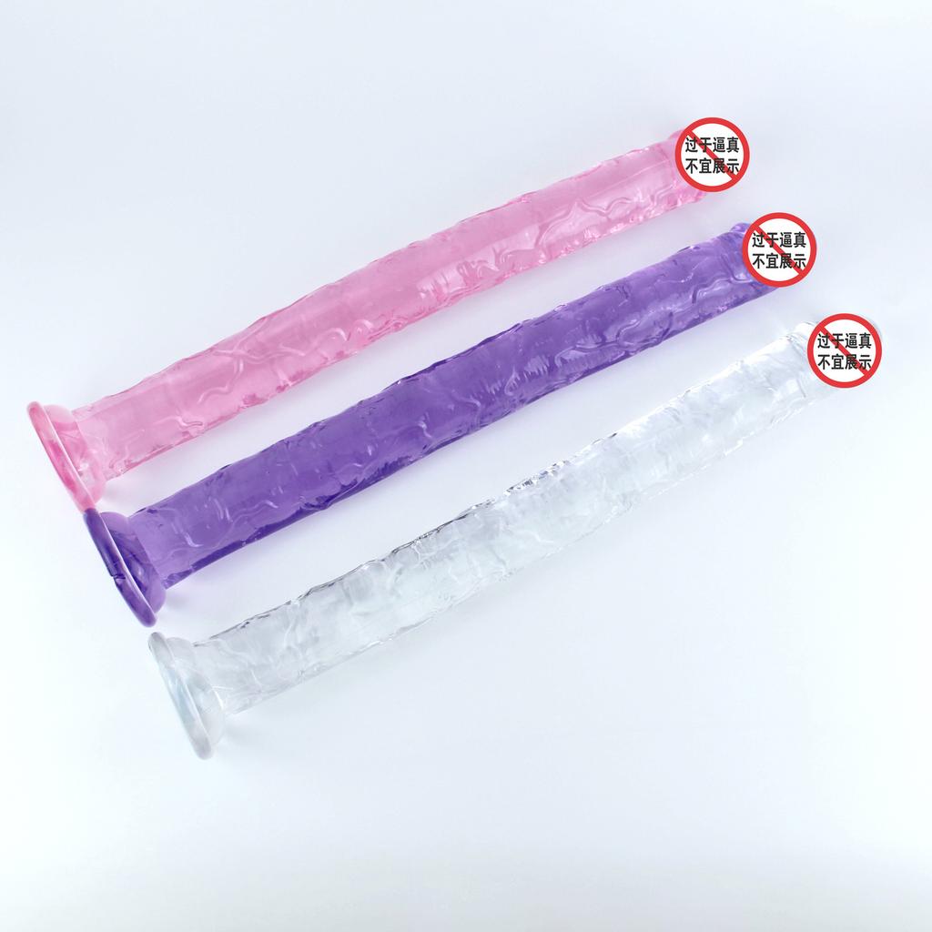 Super Long Female Sex Toy Imitates Real And Fake Penis