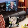 Anime Kaji Ren Windbreaker Kissenbezug Mode Quadratischer Kissenbezug Schlafzimmer Sofa Zimmer Innendekoration Freizeit