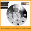 Hammond H46W-16P Double Plate Flanged Check Valve, Butterfly, Cast Steel, Stainless Steel 304/316L