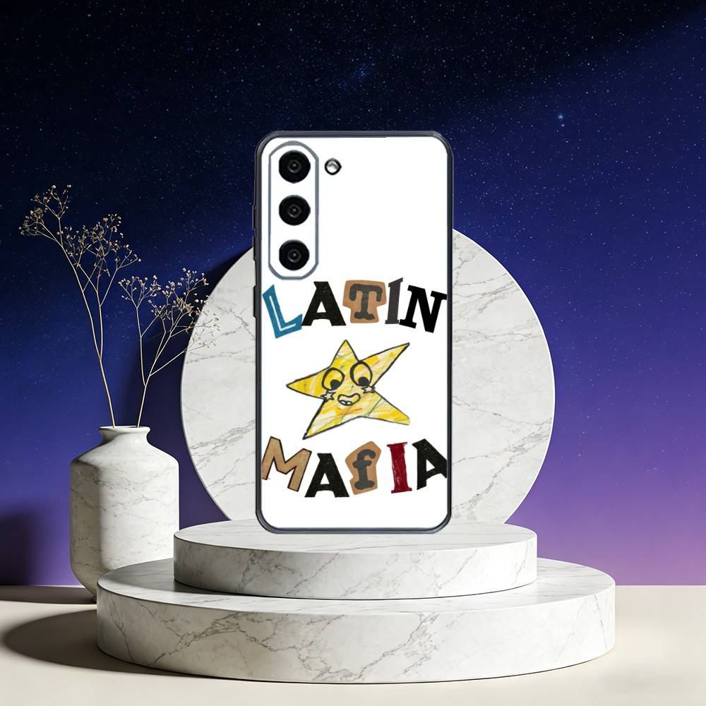 Latin Mafia Creative Phone Case For Samsung Galaxy A73,A72,A71,A70,A53,A52,A51,Others Soft Black Cover