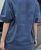 BEENTRILL Vintage Stamp Hashtag Dyed Short Sleeve T-Shirt (Navy)