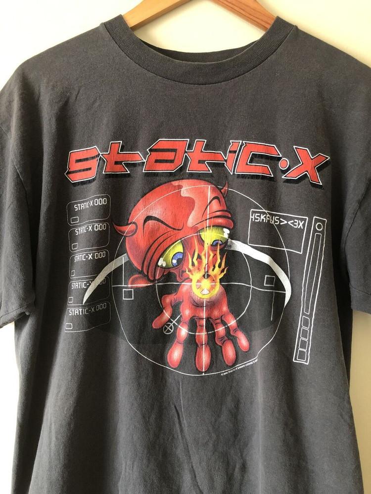 Static X Band Lost In My Own World Short Sleeve T Shirt Full Size S-5XL BE2712 Unisex T-Shirt XXXXL