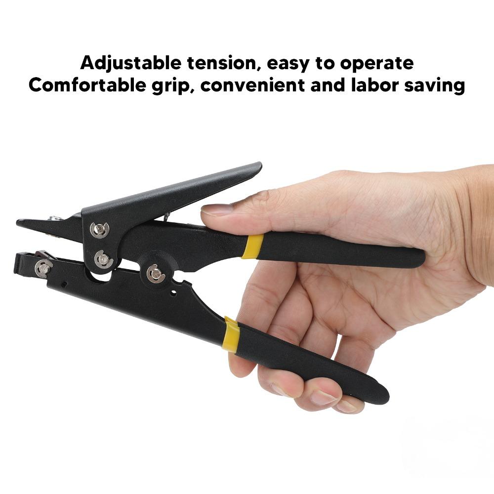 Flush Cut Cable Tie Tool 2.4-9mm Width Range Tensioning and Cutting Tool  for Cable Management