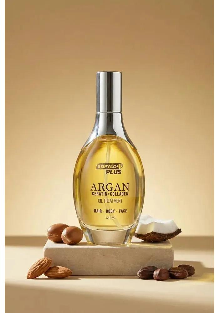 Softto Plus Argan nourishing oil for hair, body and skin care 120 ml