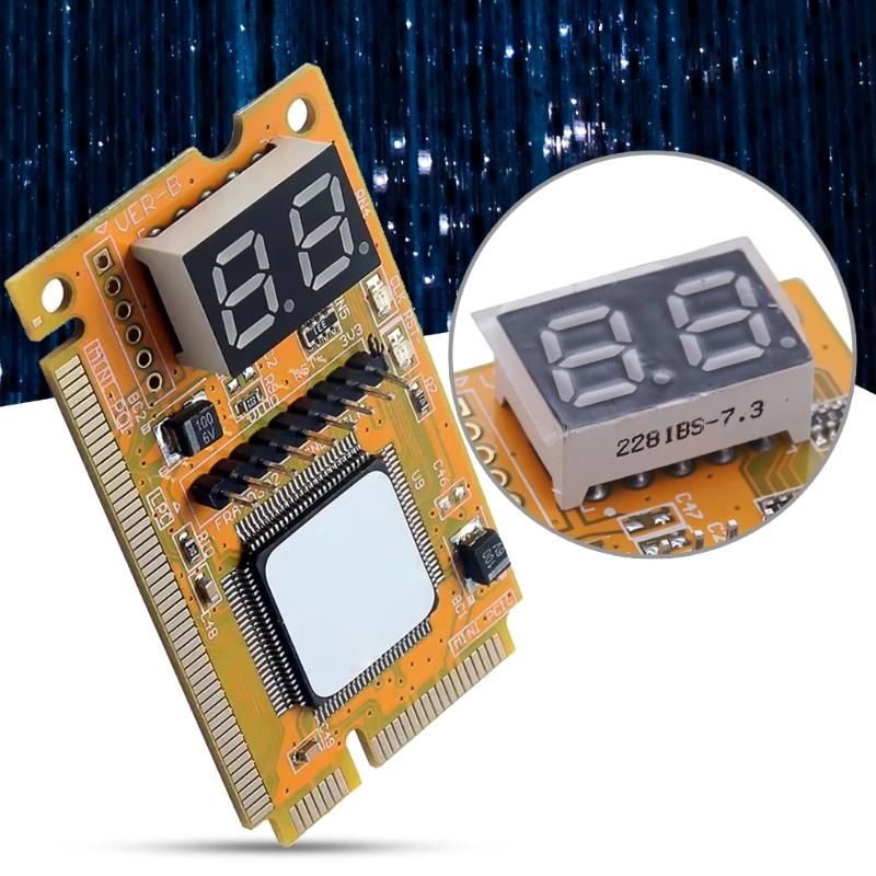 Laptop Analyzer PCI PCIE LPC Tester Diagnostic Post Test Card Quick and Accurate Diagnosis Card for Computer Hardware