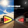 Sinal de Seta LED para Motocicleta CC 12V Luz de Aviso Anticolisão Mini Luz de Sinalização Drone Com Luz Estroboscópica Luz de Seta