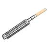 BBQ Grill Basket with Wooden Handle for Sausages Hot Dogs Corn and Ham Outdoor Barbecue Cooking Grill Rack