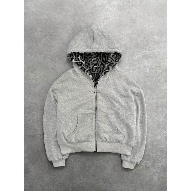 IHUASU Women's Fashion Hooded Casual Solid Color Print Autumn Winter Hoodie Elegant