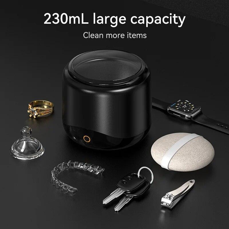 Ultrasonic Cleaner for Dentures 42-45KHz Professional Ultrasonic Cleaning Machine for All Dental Jewelry Watche Household Washer