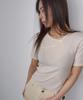 SAFARI SULA EXPLORE Button Tencel Line Tee In Ivory