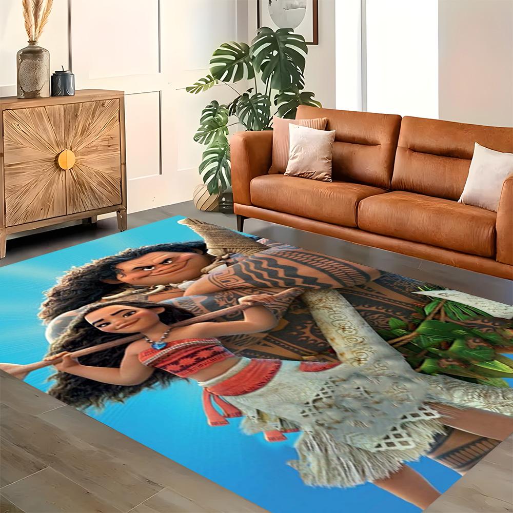 Moana's Adventure On The Waves rug for Living Room rug, Bedroom, Study Room, Hallway Decoration, Perfect for Home Decoration or Holiday Gifts