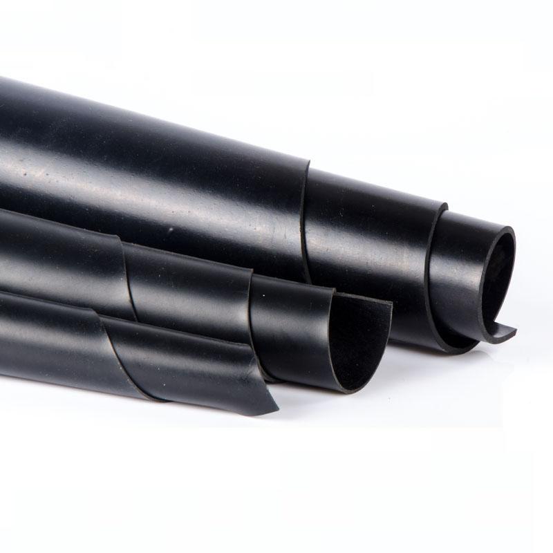 500 x 500mm Custom Made Slab NBR Nitrile Rubber Buna Plate Sheet Gasket 1mm 2mm 3mm  Acid Oil Alkali Resistant Black