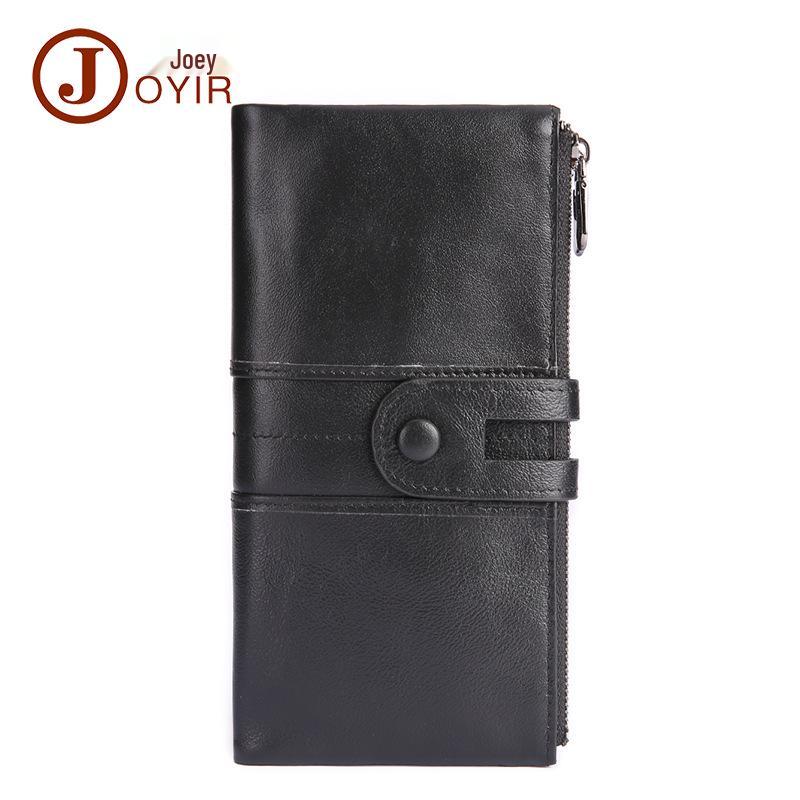 JOGUJOS Women's Genuine Leather Long Wallet and Card Holder