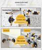 6-inch Double Suction Cup Stone Slab Marble Countertop Fixer with 90° Boxed Joint