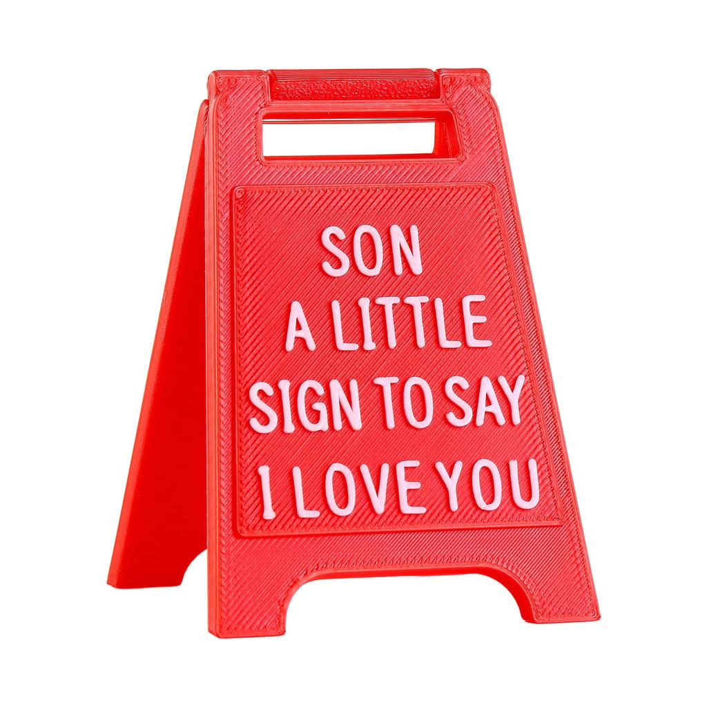 “A Little Sign To Say I Love You” , Keepsake Love Plaque, Sign For Anniversary, Valentine’s Day & Sweet Gifts