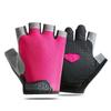 Women Cycling Bicycle Gloves Half Finger Gym Gloves Men Mitten Breathable Anti-slip Glove Fitness Sport Training Gloves