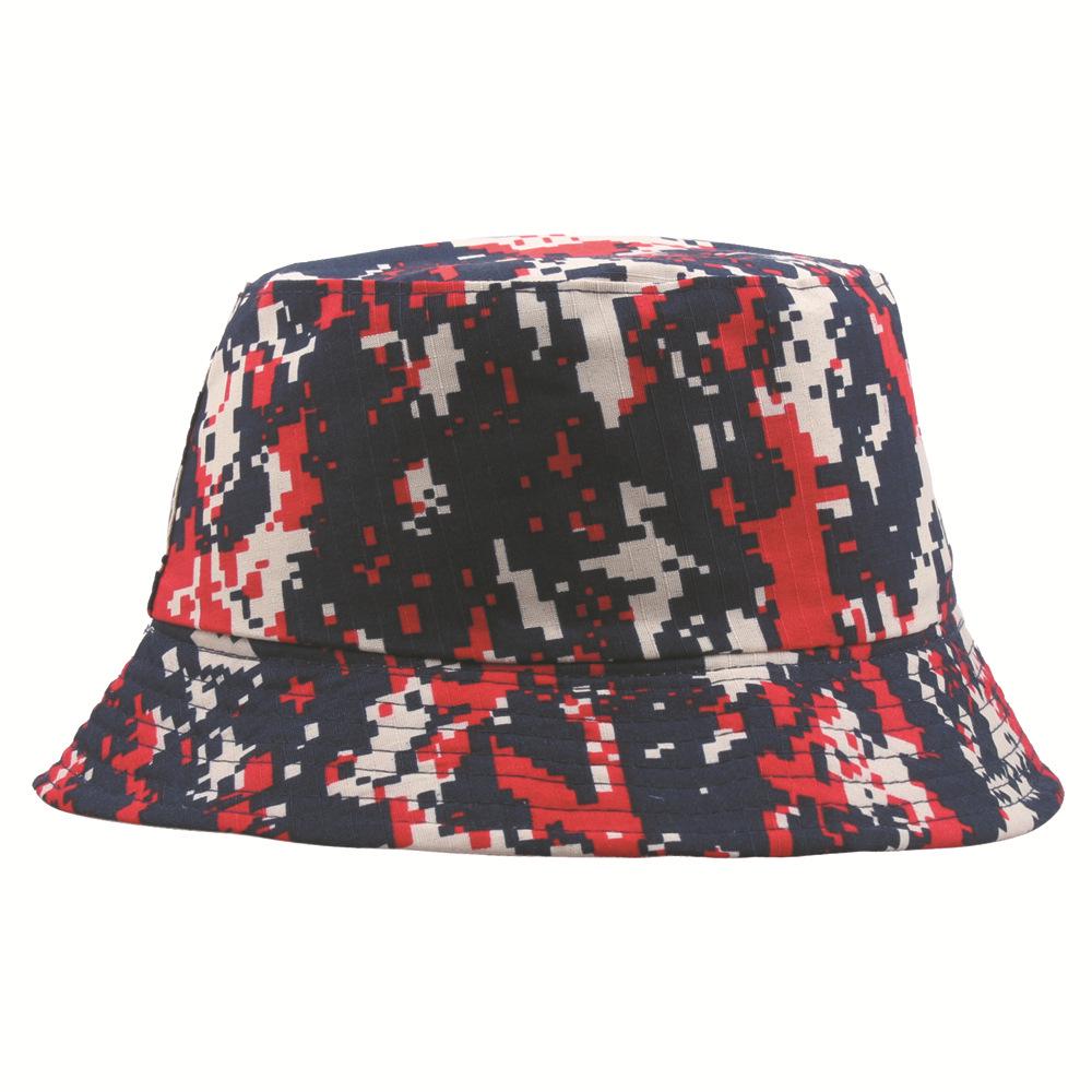 Chapéu de balde de camuflagem tática do exército dobrável respirável proteção solar chapéu de pescador para homens mulheres verão esporte caminhadas praia chapéu black