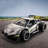 RC Car, Electric Racing Car, Off-Road Drifting, High Speed, High Stability, Alloy Shell, Shock Resistant (Gray)